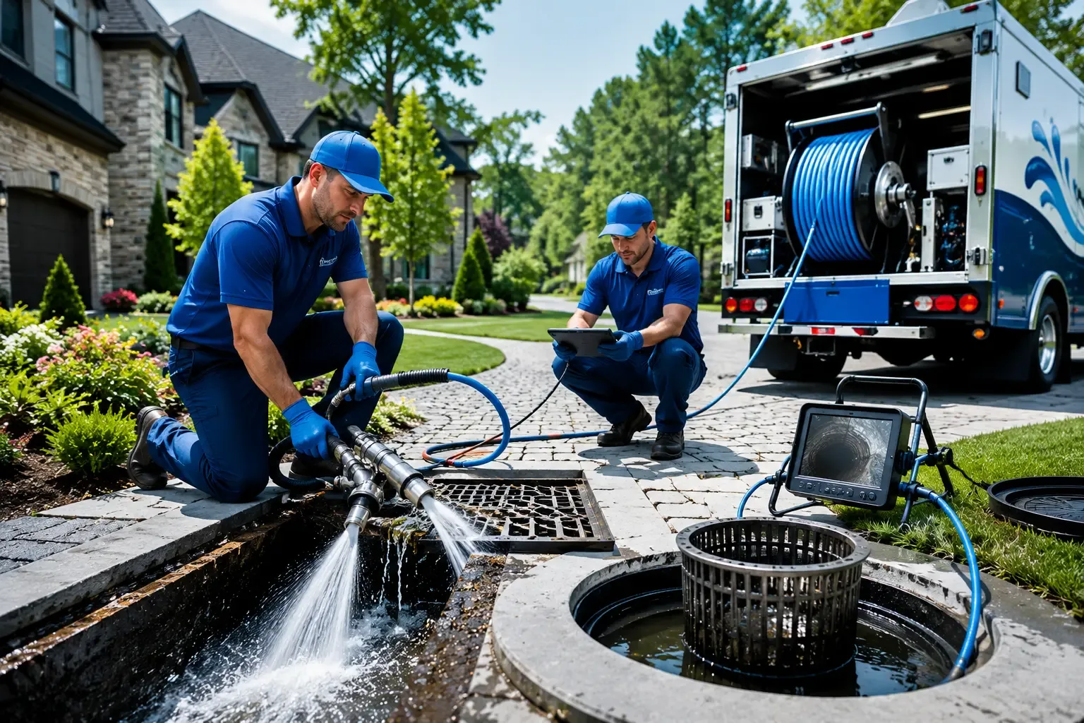 Local outdoor drain cleaning professionals in Herrick Center, PA