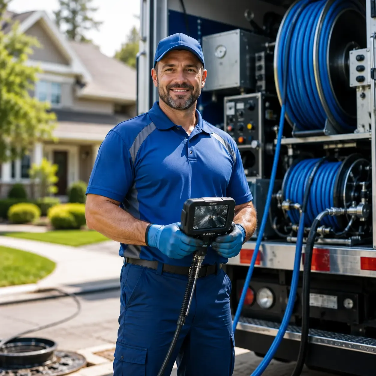 Local outdoor drain cleaning specialists in Herrick Center, PA